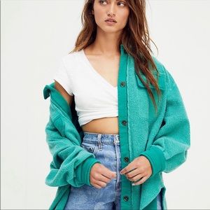 ✨Free People Ruby Jacket Sz M Watermelon Rind✨